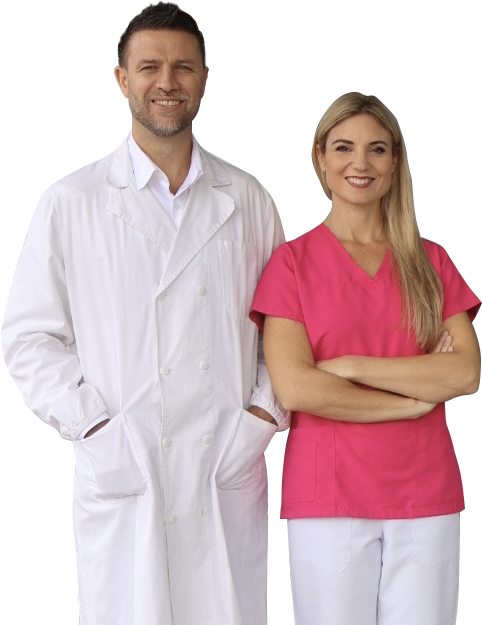Il Dr. Paolo Ortolan e la D.ssa Margherita Sattin, fondatori di Ortho M&P
